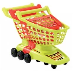 ECOIFFIER Einkaufswagen 100% Chef Écoiffier Mit Aufklappbarer Wand Grün / Rot Ab 18 Monaten