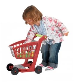 ECOIFFIER Einkaufswagen 100% Chef Écoiffier Mit Lebensmitteln Und 13 Zubehör Rot-silber Ab 18 Monaten 11 ECOIFFIER Einkaufswagen 100% Chef Écoiffier Mit Lebensmitteln Und 13 Zubehör Rot-silber Ab 18 Monaten -Ecoiffier 1225 d ecoiffier nakupny vozik