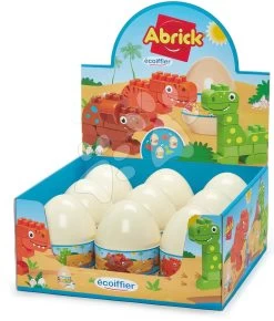 ECOIFFIER Baukasten Dino Eggs Écoiffier Drei Verschiedene Tiere In Einem Ei Ab 18 Monaten ECO16119 -Ecoiffier 16119 b ecoiffier stavebnica