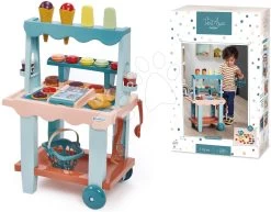 Stand Mit Eis Und Waffeln Delight Market Vert Azur Ecoiffier Mit Registrierkasse Und 26 Zubehörteilen Ab 18 Monaten ECO1692 -Ecoiffier 1692 g ecoiffier stanok