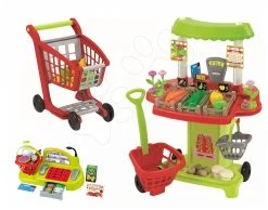 ECOIFFIER Gemüsestand 100% Chef Écoiffier Mit Kasse, Warenkorb Und 65 Zubehör Ab 18 Monaten 37 ECOIFFIER Gemüsestand 100% Chef Écoiffier Mit Kasse, Warenkorb Und 65 Zubehör Ab 18 Monaten -Ecoiffier 1766 a ecoiffier set