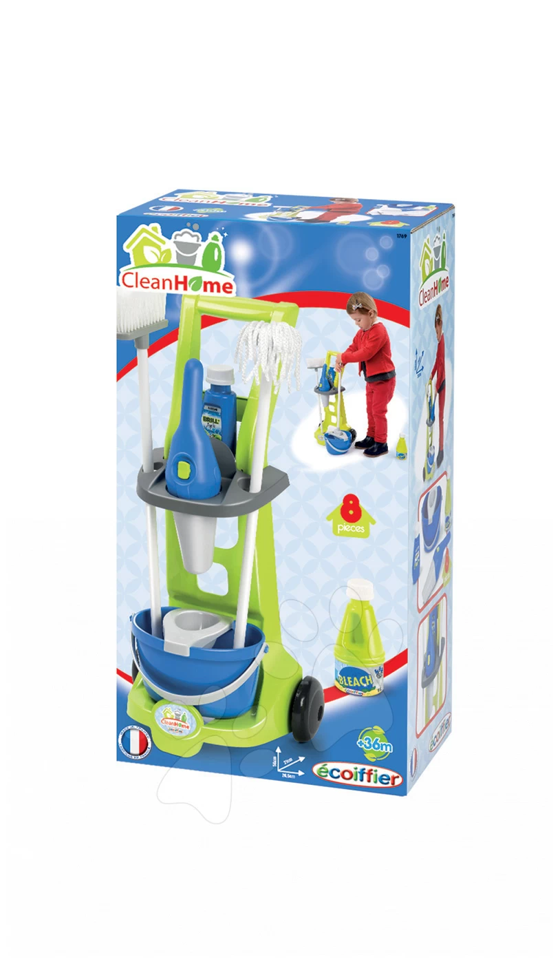 ECOIFFIER Bügelbrett 100% Chef Écoiffier Mit Reinigungswagen Und 10 Zubehörteilen Ab 18 Monaten 6 ECOIFFIER Bügelbrett 100% Chef Écoiffier Mit Reinigungswagen Und 10 Zubehörteilen Ab 18 Monaten – Bild 6