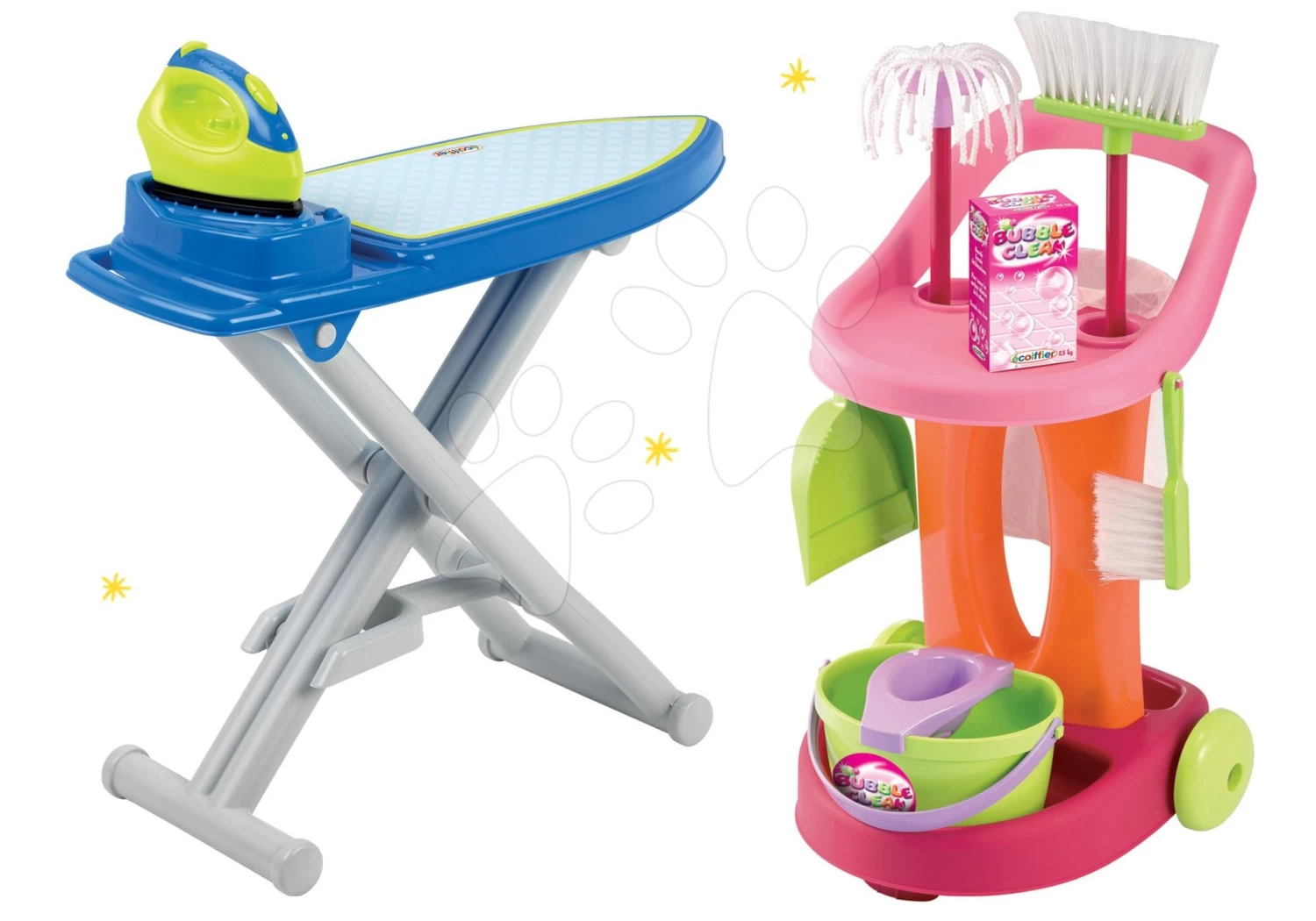 ECOIFFIER Bügelbrett 100% Chef Écoiffier Mit Reinigungswagen Und 10 Zubehörteilen Ab 18 Monaten 9 ECOIFFIER Bügelbrett 100% Chef Écoiffier Mit Reinigungswagen Und 10 Zubehörteilen Ab 18 Monaten – Bild 9