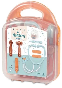 ECOIFFIER Koffer Für Ärzte Pediatrics Case Vert Azur Écoiffier Mit 8 Zubehörteilen Ab 18 Monaten