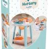 ECOIFFIER Hochstuhl Baby High Chair Vert Azur Écoiffier Mit Zubehör Für Eine 30 Cm Große Puppe Ab 18 Monaten ECO1876