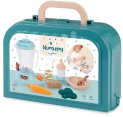 ECOIFFIER Küchenmixer Baby's Meal Case Vert Azur Écoiffier Mit Zubehör Ab 18 Monaten ECO1877 -Ecoiffier 1877 b ecoiffier mixer