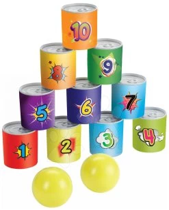 ECOIFFIER Sportliches Set Für Den Garten Sport 3v1 Écoiffier 3 Spiele -Ecoiffier 194 a ecoiffier pyramida