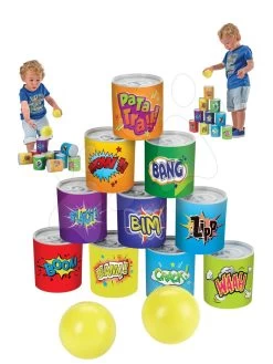 ECOIFFIER Sportspiel Blechdosenpyramide Écoiffier Ab 18 Monaten -Ecoiffier 194 f ecoiffier pyramida