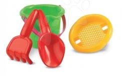 ECOIFFIER Flugzeug Mit Eimersatz Écoiffier 4 Teile (Länge 35 Cm) Rot-orange Ab 18 Monaten