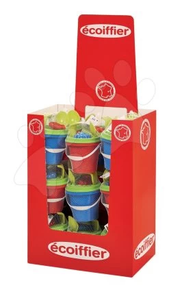 ECOIFFIER Eimerset 19 Cm Écoiffier Mit Sieb, Form, Schaufel Und Rechen Ab 18 Monaten -Ecoiffier 25587 d ecoiffier vedro set