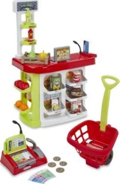 ECOIFFIER écoiffier 3 In 1 Einkaufsset Mit Imbiss-Stand Und Kasse