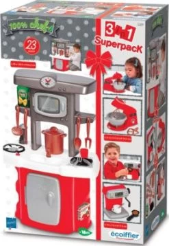 ECOIFFIER écoiffier 3 In 1 Superpack Mit Küche, Espressomaschine Und Küchenmaschine -Ecoiffier 25680910 05