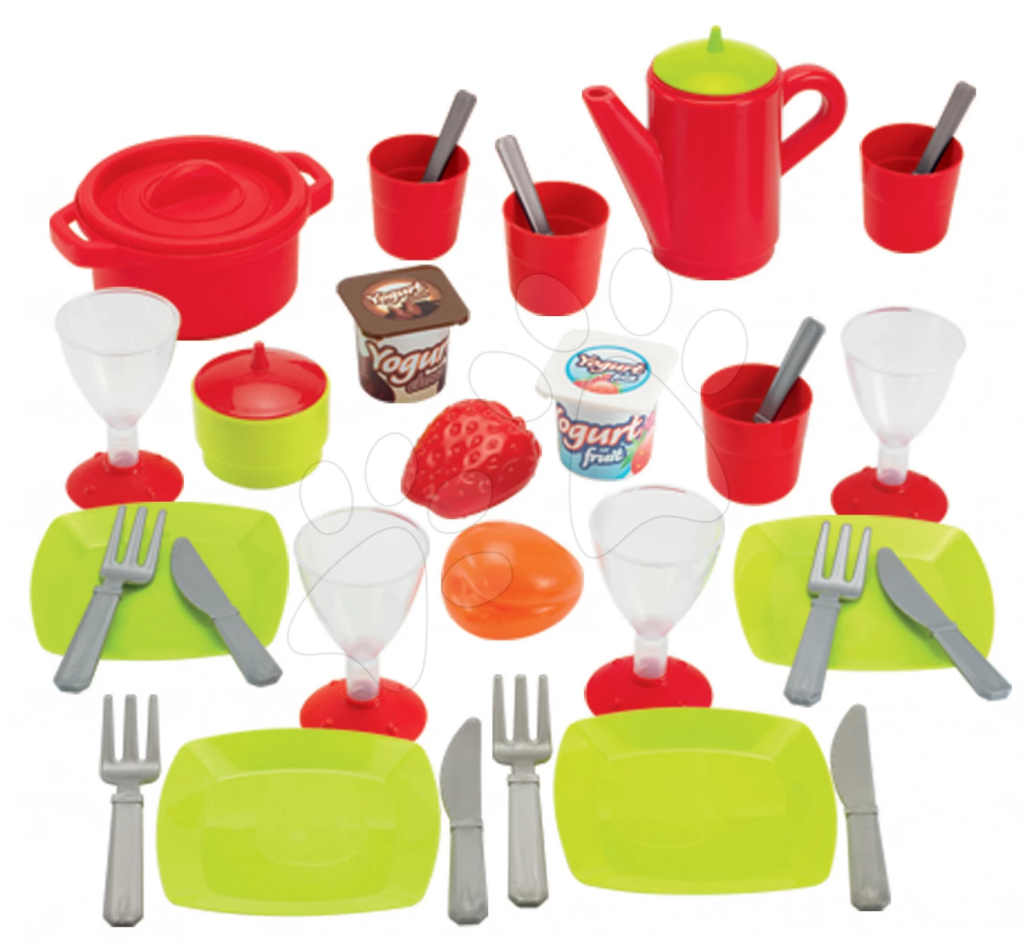 ECOIFFIER Lunchset 100% Chef Écoiffier In Einer Sitzbox Mit 36 Zubehörteilen Grün Ab 18 Monaten 1 ECOIFFIER Lunchset 100% Chef Écoiffier In Einer Sitzbox Mit 36 Zubehörteilen Grün Ab 18 Monaten