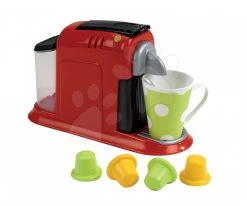 ECOIFFIER Espressomaschine 100% Chef Écoiffier Mit 16 Zubehörteilen Ab 18 Monaten