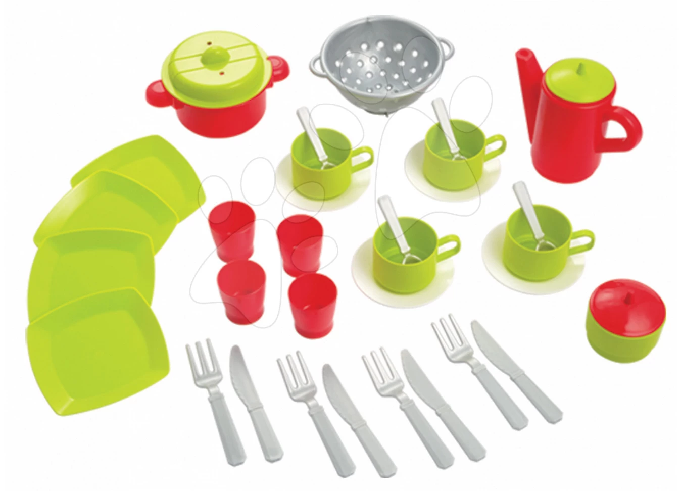 ECOIFFIER Lunchset 100 % Chef Écoiffier Mit 35 Zubehörteilen Ab 18 Monaten 1 ECOIFFIER Lunchset 100 % Chef Écoiffier Mit 35 Zubehörteilen Ab 18 Monaten