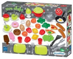 ECOIFFIER Lebensmittel Und Geschirr Für Die Küche 100% Chef Écoiffier 50 Sorten Ab 18 Monaten