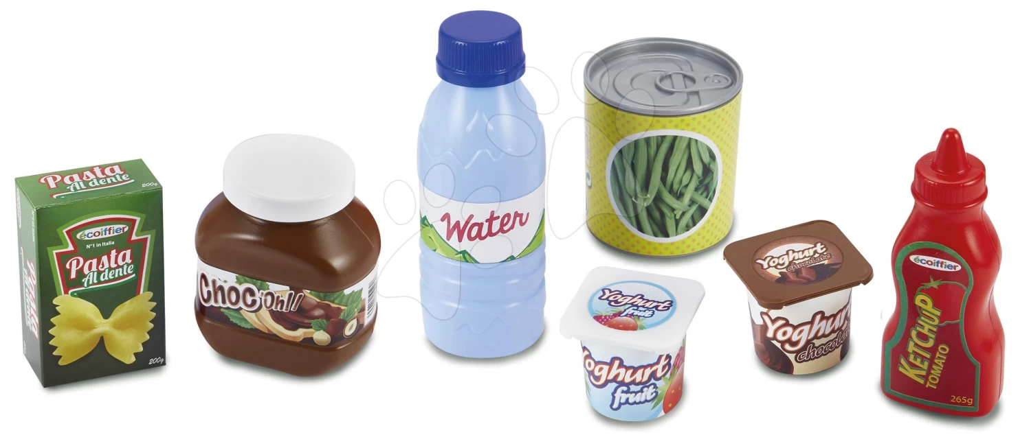 ECOIFFIER Écoiffier-Einkaufstasche Mit 7 Lebensmitteln Grün / Rot Ab 18 Monaten 5 ECOIFFIER Écoiffier-Einkaufstasche Mit 7 Lebensmitteln Grün / Rot Ab 18 Monaten – Bild 5