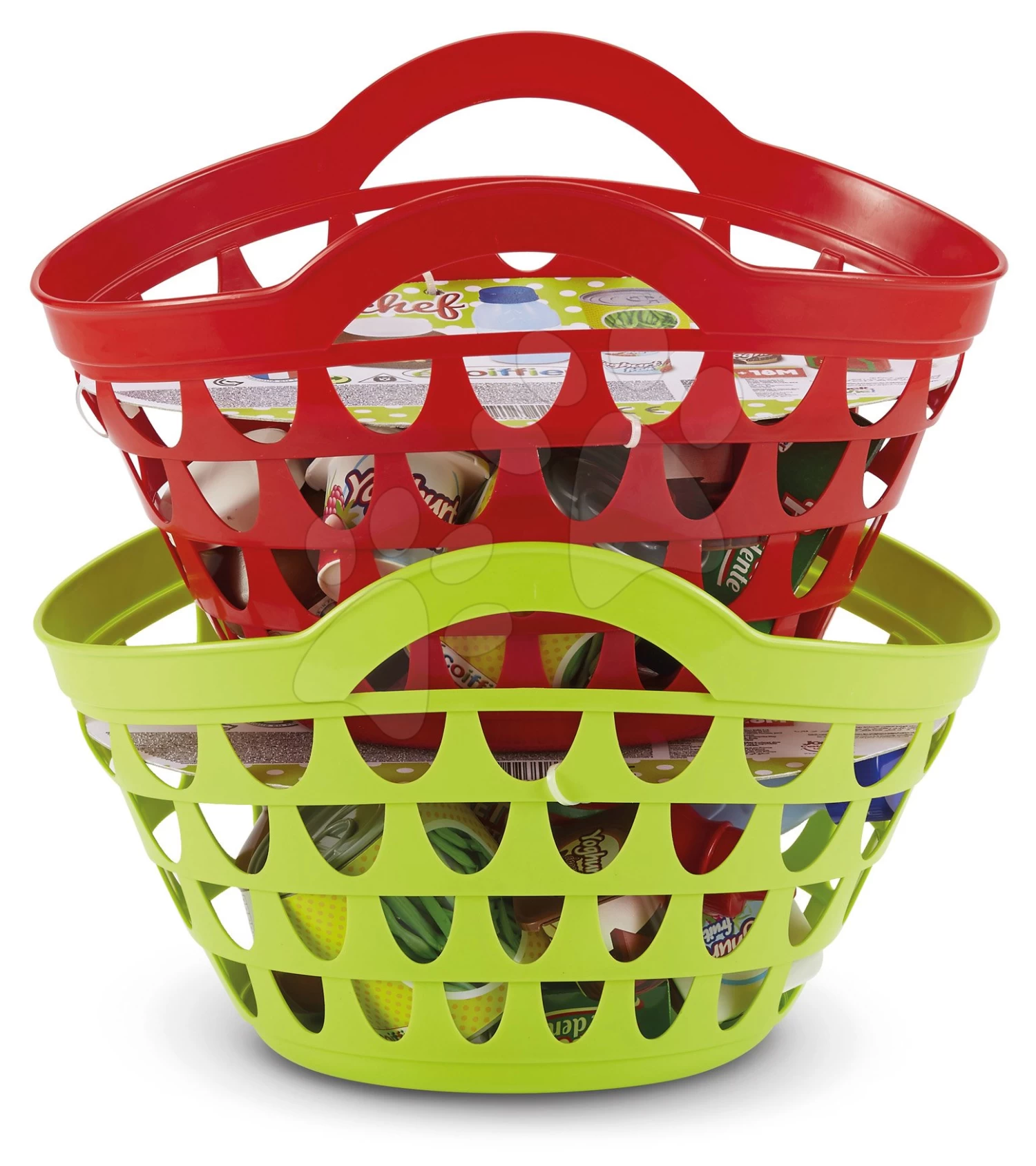 ECOIFFIER Écoiffier-Einkaufstasche Mit 7 Lebensmitteln Grün / Rot Ab 18 Monaten 4 ECOIFFIER Écoiffier-Einkaufstasche Mit 7 Lebensmitteln Grün / Rot Ab 18 Monaten – Bild 4