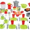 ECOIFFIER Geschirr - Mit Essen In Einer Dose Dining Set Écoiffier Mit Kaffeemaschine 70 Zubehör Ab 18 Monaten ECO2698