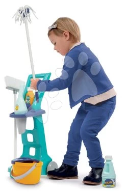 ECOIFFIER Reinigungsset Clean Home Écoiffier Wagen Mit Staubsauger Und Bügelbrett Mit Bügeleisen Ab 3 Jahren -Ecoiffier 2769 b ecoiffier vozik