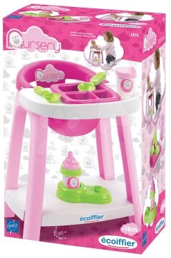 ECOIFFIER Esszimmerstuhl Nursery Écoiffier Mit Zubehör Ab 18 Monaten