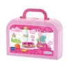ECOIFFIER Koffer Mit Mixer Und Lebensmittel Nursery Écoiffier Für Puppen 12 Zubehörteile Rosa Ab 12 Monaten