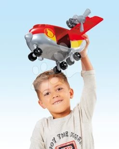 ECOIFFIER Baukasten Feuerwehrleute Mit Einem Flugzeug Abrick Fireman Cargo Plane Écoiffier Mit 4 Figuren Und 3 Fahrzeugen Ab 18 Monaten ECO2996 -Ecoiffier 2996 h ecoiffier stavebnica