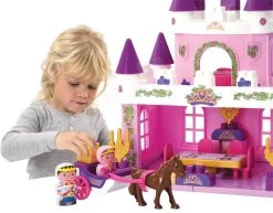 ECOIFFIER Baukasten Schloss Mit Einer Prinzessin Abrick Écoiffier Und Ein Prinz Mit Kutsche Und Möbeln Ab 18 Monaten