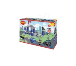 ECOIFFIER Bausatz Polizeistation Abrick Écoiffier Mit 3 Autos Und 2 Figuren Ab 18 Monaten -Ecoiffier 3015 e ecoiffier stavebnica