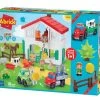 ECOIFFIER Baukasten Bauernhof Mit Dem Traktor Abrick Écoiffier Mit 8 Tieren Und 3 Bauern Ab 18 Monaten