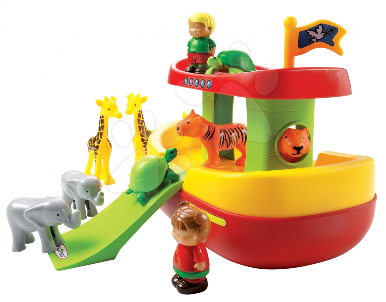 ECOIFFIER Baukasten Abrick Arche Noah Écoiffier Mit Tieren Und Figuren Ab 18 Monaten 4 ECOIFFIER Baukasten Abrick Arche Noah Écoiffier Mit Tieren Und Figuren Ab 18 Monaten – Bild 4