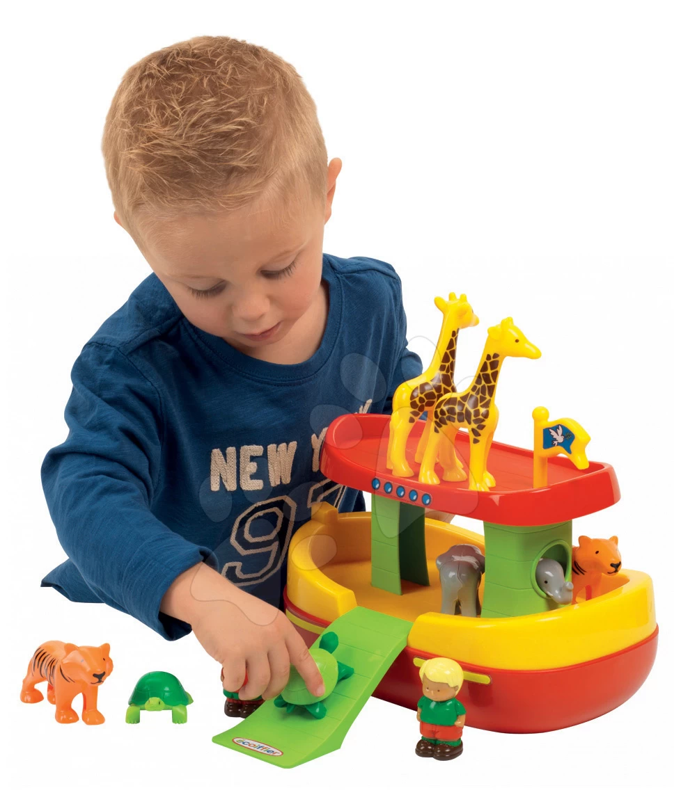 ECOIFFIER Baukasten Abrick Arche Noah Écoiffier Mit Tieren Und Figuren Ab 18 Monaten 6 ECOIFFIER Baukasten Abrick Arche Noah Écoiffier Mit Tieren Und Figuren Ab 18 Monaten – Bild 6