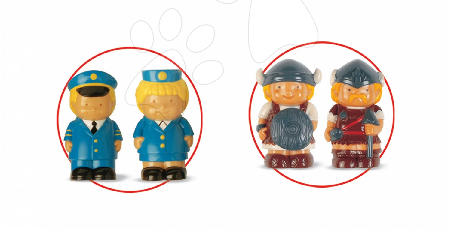 ECOIFFIER Figuren Abrick Écoiffier 2 Stück Ab 18 Monaten 1 ECOIFFIER Figuren Abrick Écoiffier 2 Stück Ab 18 Monaten