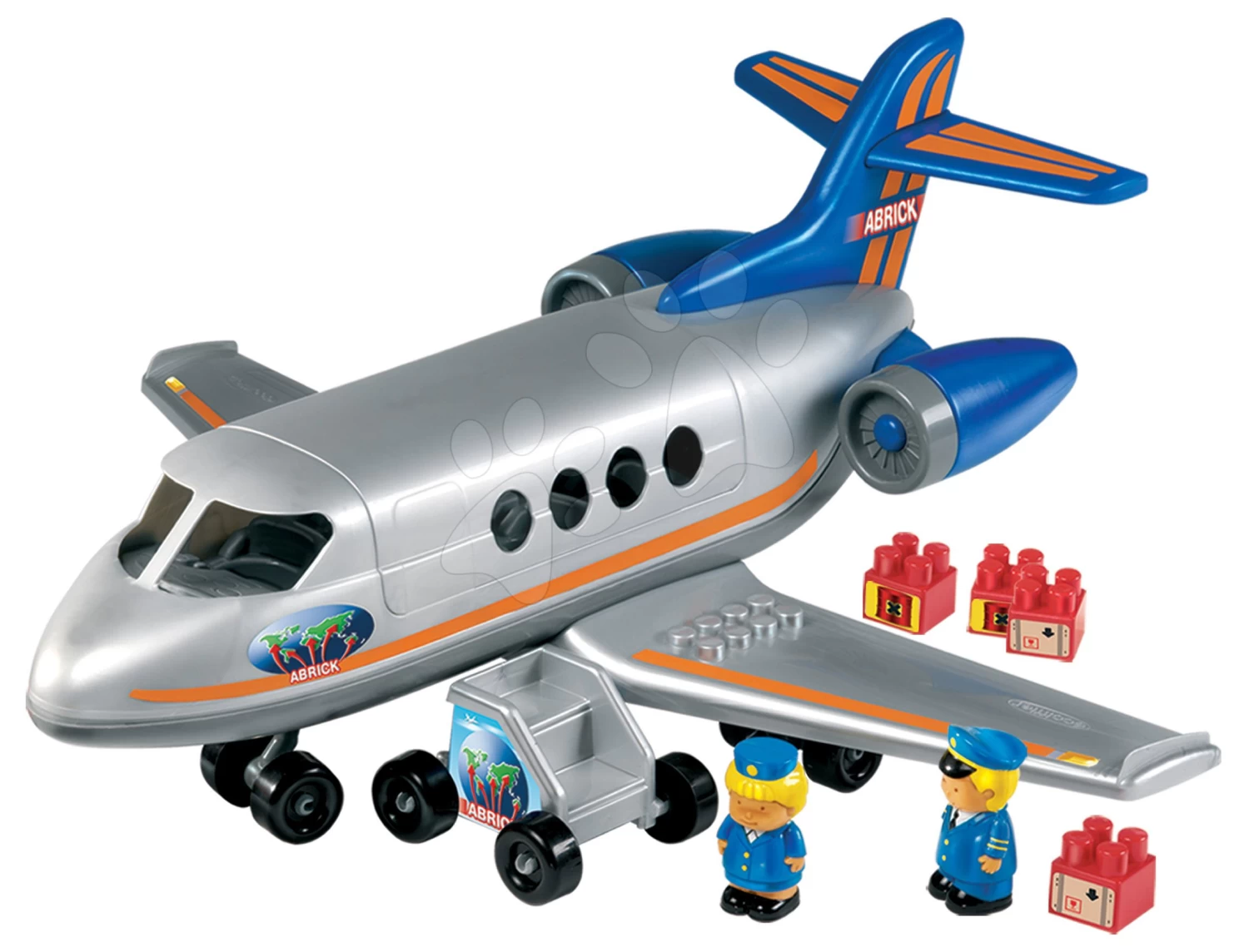 ECOIFFIER Baukasten Abrick Verkehsrflugzeug Écoiffier Ab 18 Monaten 7 ECOIFFIER Baukasten Abrick Verkehsrflugzeug Écoiffier Ab 18 Monaten – Bild 7