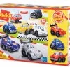 ECOIFFIER Baukasten Abrick Fast Car Écoiffier Schnelle Autos + 3 Autos Gratis Ab 18 Monaten ECO3297