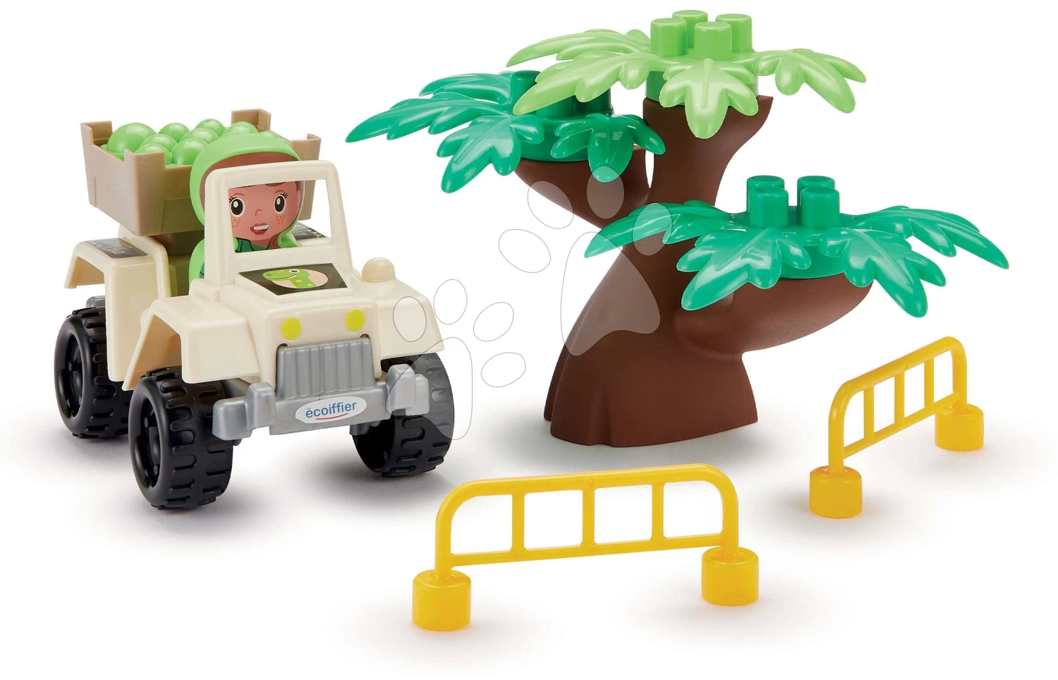 ECOIFFIER Bausatz Mit Dinosauriern Dino Park Écoiffier Mit Figur Und Fahrzeug Ab 18 Monate ECO3355 2 ECOIFFIER Bausatz Mit Dinosauriern Dino Park Écoiffier Mit Figur Und Fahrzeug Ab 18 Monate ECO3355 – Bild 2
