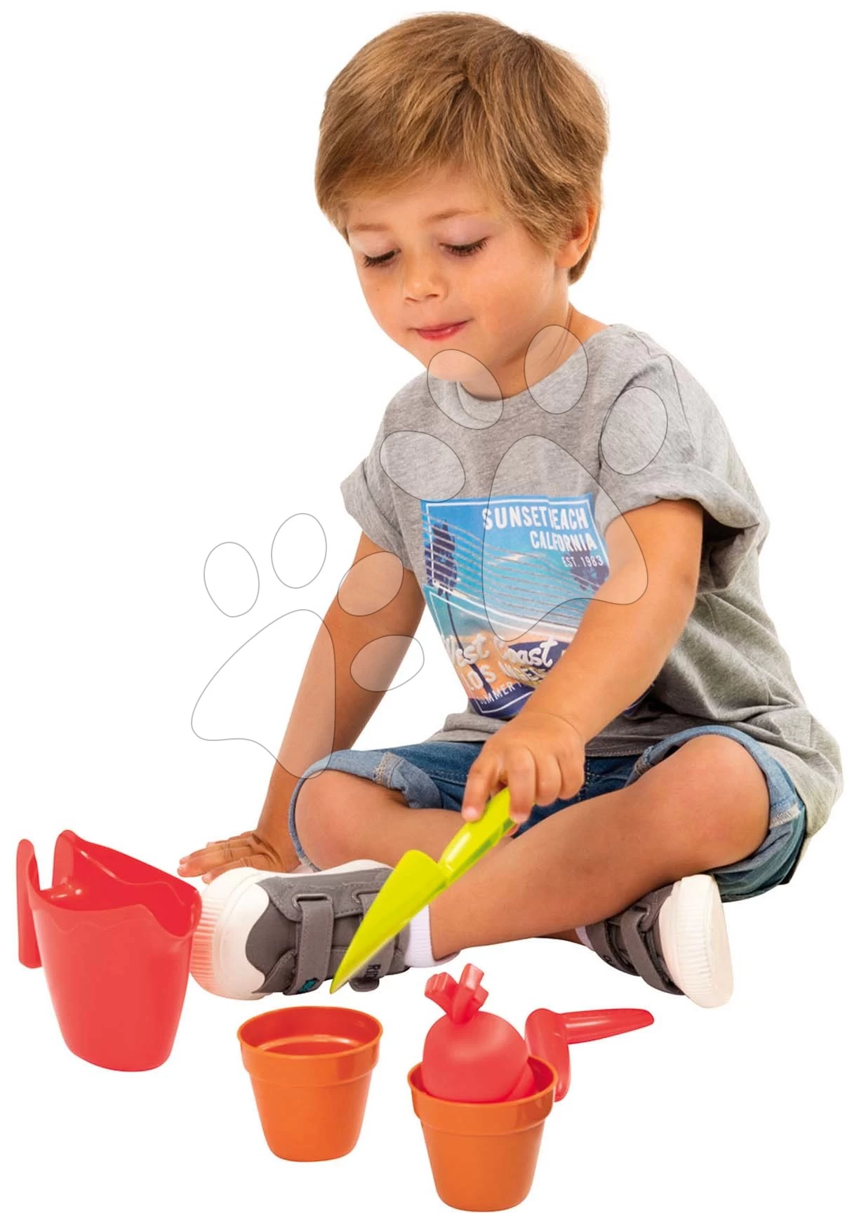 ECOIFFIER Schubkarre Mit Rasenmäher Garden Super Pack 3in1 Écoiffier Mit Gartengeräte 16 Zubehör Ab 18 Monaten ECO4585 4 ECOIFFIER Schubkarre Mit Rasenmäher Garden Super Pack 3in1 Écoiffier Mit Gartengeräte 16 Zubehör Ab 18 Monaten ECO4585 – Bild 4