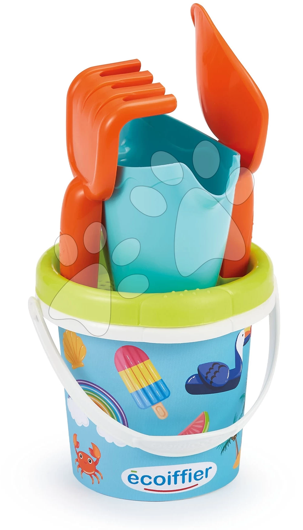 ECOIFFIER Eimer-Set Holidays Bucket 12 Cm Écoiffier Eis Und Feiertage 5 St. Ab 18 Monaten 2 ECOIFFIER Eimer-Set Holidays Bucket 12 Cm Écoiffier Eis Und Feiertage 5 St. Ab 18 Monaten – Bild 2