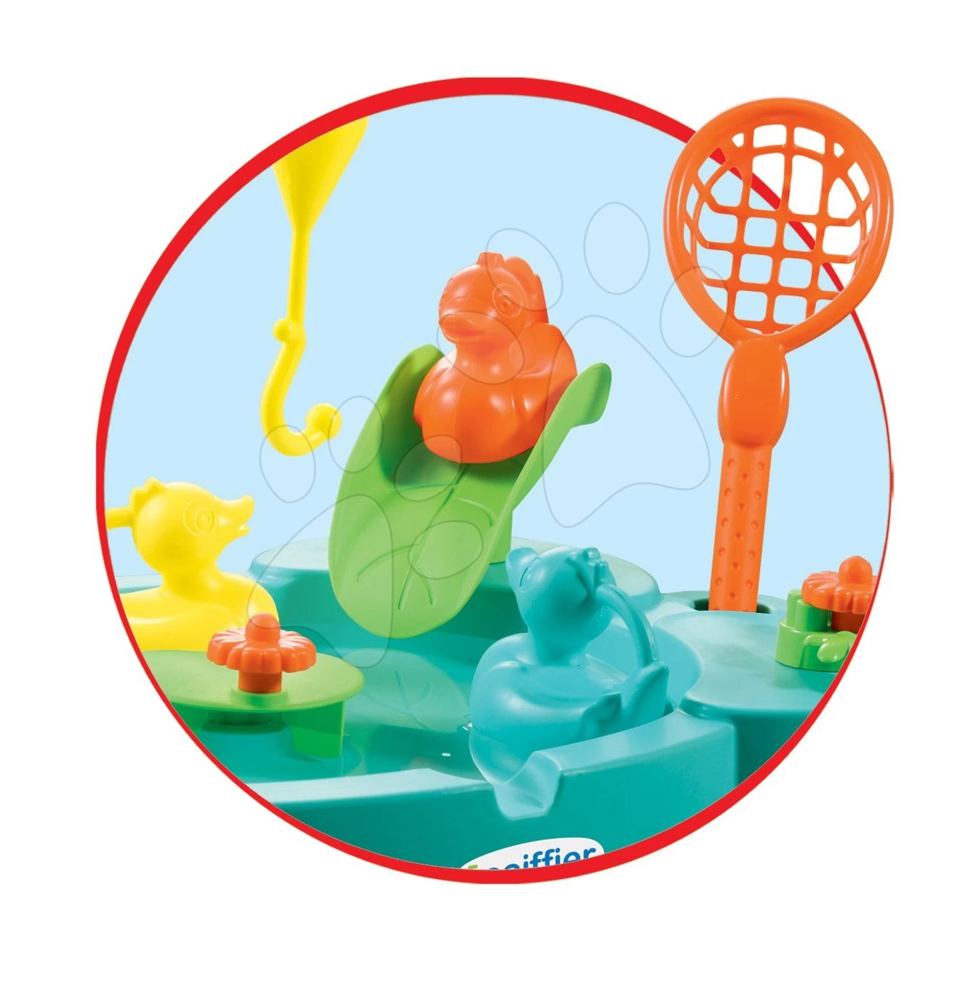 ECOIFFIER Fischer- Tischlein Fishing Table Écoiffier Mit Angelrute Und Netz Ab 18 Monaten 3 ECOIFFIER Fischer- Tischlein Fishing Table Écoiffier Mit Angelrute Und Netz Ab 18 Monaten – Bild 3