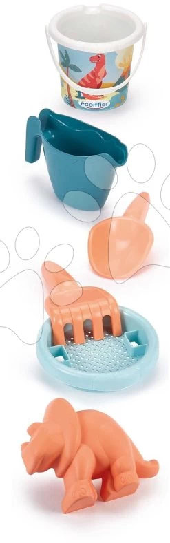 ECOIFFIER Garniert Dino Trolley Écoiffier Mit Eimer Und Formen Für Sand Ab 18 Monaten ECO465 -Ecoiffier 465 d ecoiffier vozik