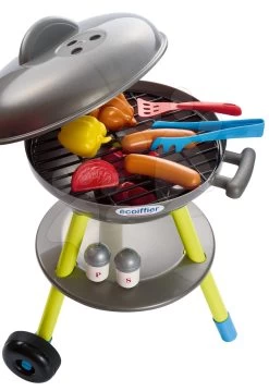 ECOIFFIER Gartengrill Mit Ständer Garden&Seasons Écoiffier Mit Lebensmitteln Und 16 Zubehörteilen Ab 18 Monaten