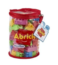 ECOIFFIER Würfel Abrick Écoiffier In Der Tasche 50 Stück Ab 18 Monaten