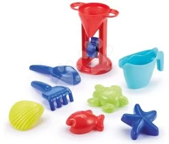 ECOIFFIER Eimerset Delphin Bucket Dolphin Écoiffier 21 Cm Hoch, Durchscheinend Mit 12 Zubehörteilen Ab 18 Monaten -Ecoiffier 513 d ecoiffier vedro