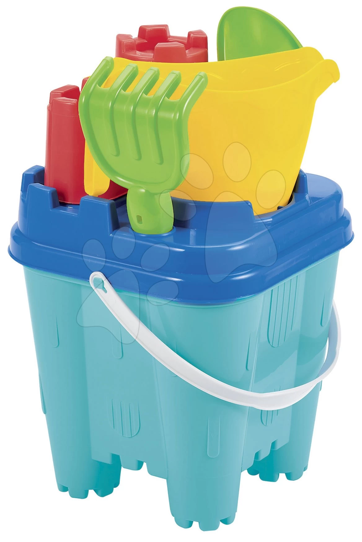 ECOIFFIER Eimerset Mit Gießkanne Fisch Écoiffier 6 Teile (Höhe 17 Cm) Ab 18 Monaten 2 ECOIFFIER Eimerset Mit Gießkanne Fisch Écoiffier 6 Teile (Höhe 17 Cm) Ab 18 Monaten – Bild 2