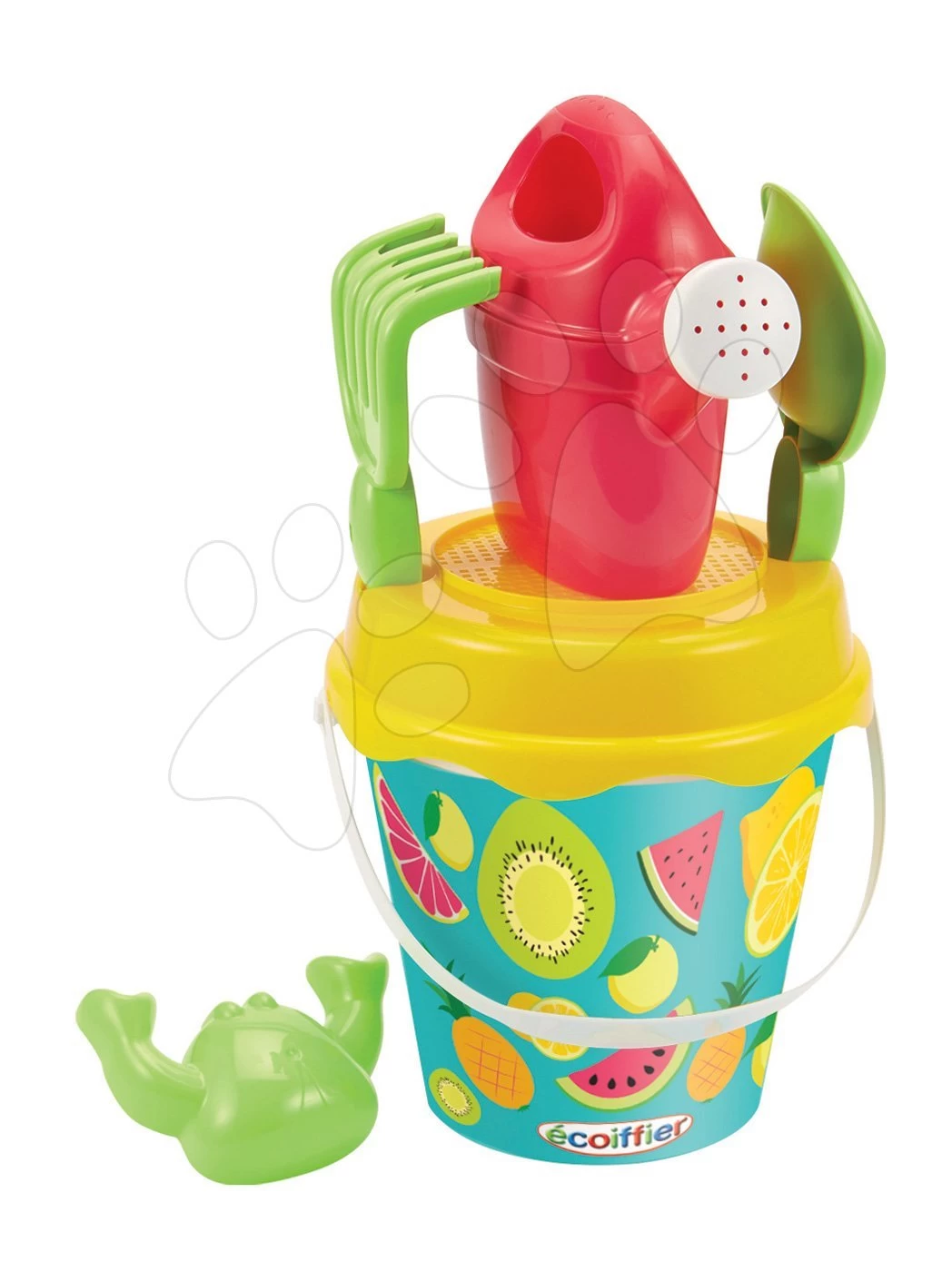 ECOIFFIER Eimerset Groß Mit Gießkanne Früchte Écoiffier Mit IML-Druck Ab 18 Monaten 1 ECOIFFIER Eimerset Groß Mit Gießkanne Früchte Écoiffier Mit IML-Druck Ab 18 Monaten