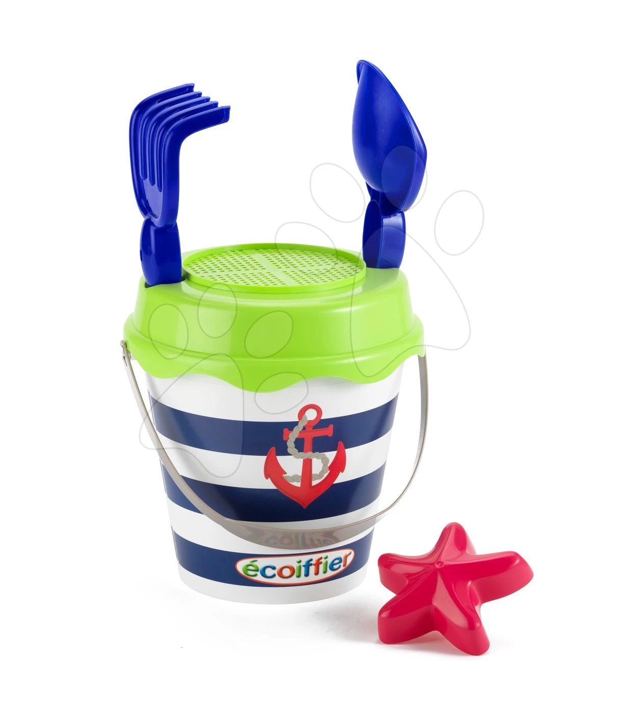 ECOIFFIER Sandeimer-Set Námornik Écoiffier 5 Teile (Höhe 16 Cm) Ab 18 Monaten 2 ECOIFFIER Sandeimer-Set Námornik Écoiffier 5 Teile (Höhe 16 Cm) Ab 18 Monaten – Bild 2