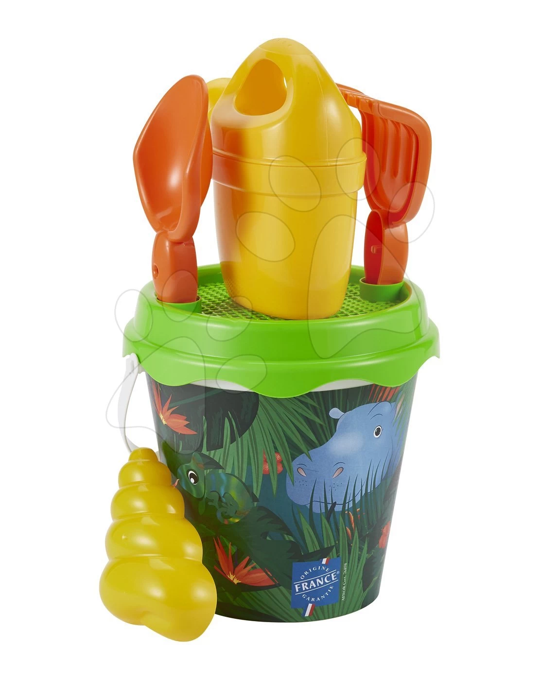 ECOIFFIER Sandeimer-Set 17 Cm Jungle Écoiffier Mit Der Gießkanne 6-teilig Ab 18 Monaten 1 ECOIFFIER Sandeimer-Set 17 Cm Jungle Écoiffier Mit Der Gießkanne 6-teilig Ab 18 Monaten