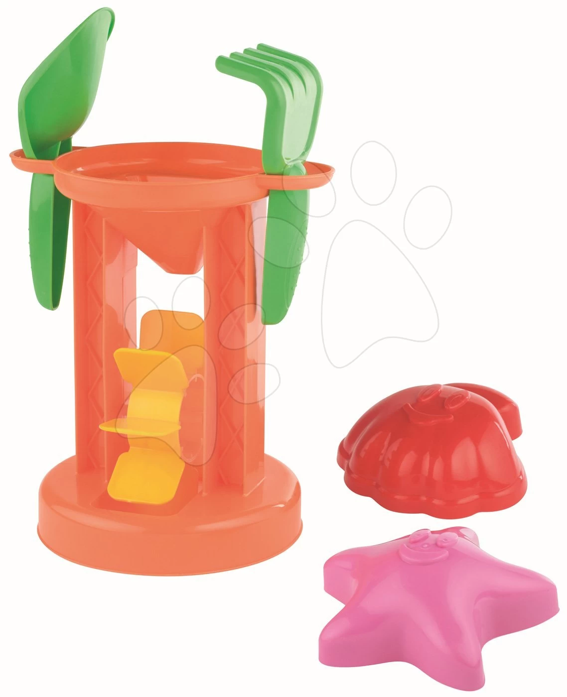 ECOIFFIER Mühle Mit Formen Écoiffier 5 Teile (Höhe 27 Cm) Ab 18 Monaten 2 ECOIFFIER Mühle Mit Formen Écoiffier 5 Teile (Höhe 27 Cm) Ab 18 Monaten – Bild 2