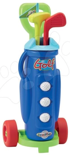 ECOIFFIER Golfwagen Écoiffier Mit Ergänzungen Blau -Ecoiffier 740 1 a ecoiffier golf set