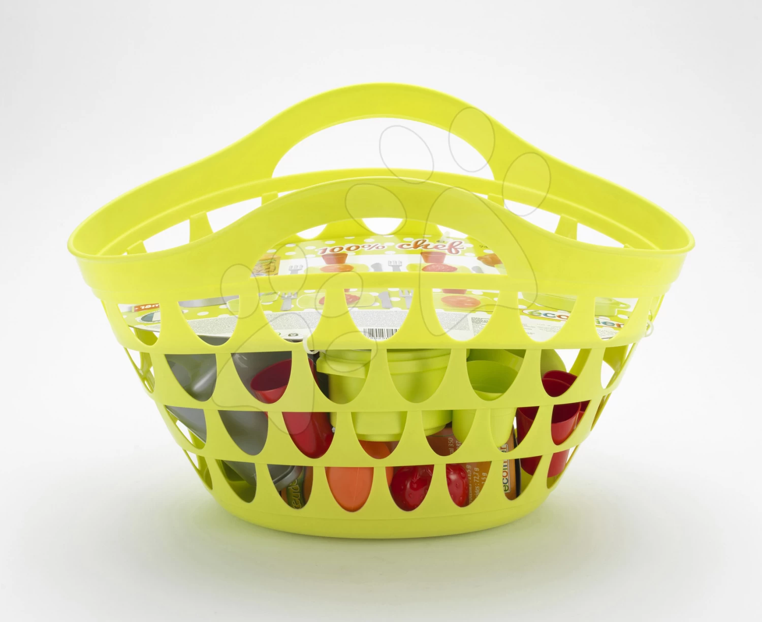 ECOIFFIER Korb Mit Geschirr Aus 100 % Chef Écoiffier Mit 33 Zubehörteilen Grün Ab 18 Monaten 1 ECOIFFIER Korb Mit Geschirr Aus 100 % Chef Écoiffier Mit 33 Zubehörteilen Grün Ab 18 Monaten